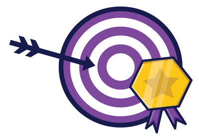 Sticker Trainingsziel erreicht
